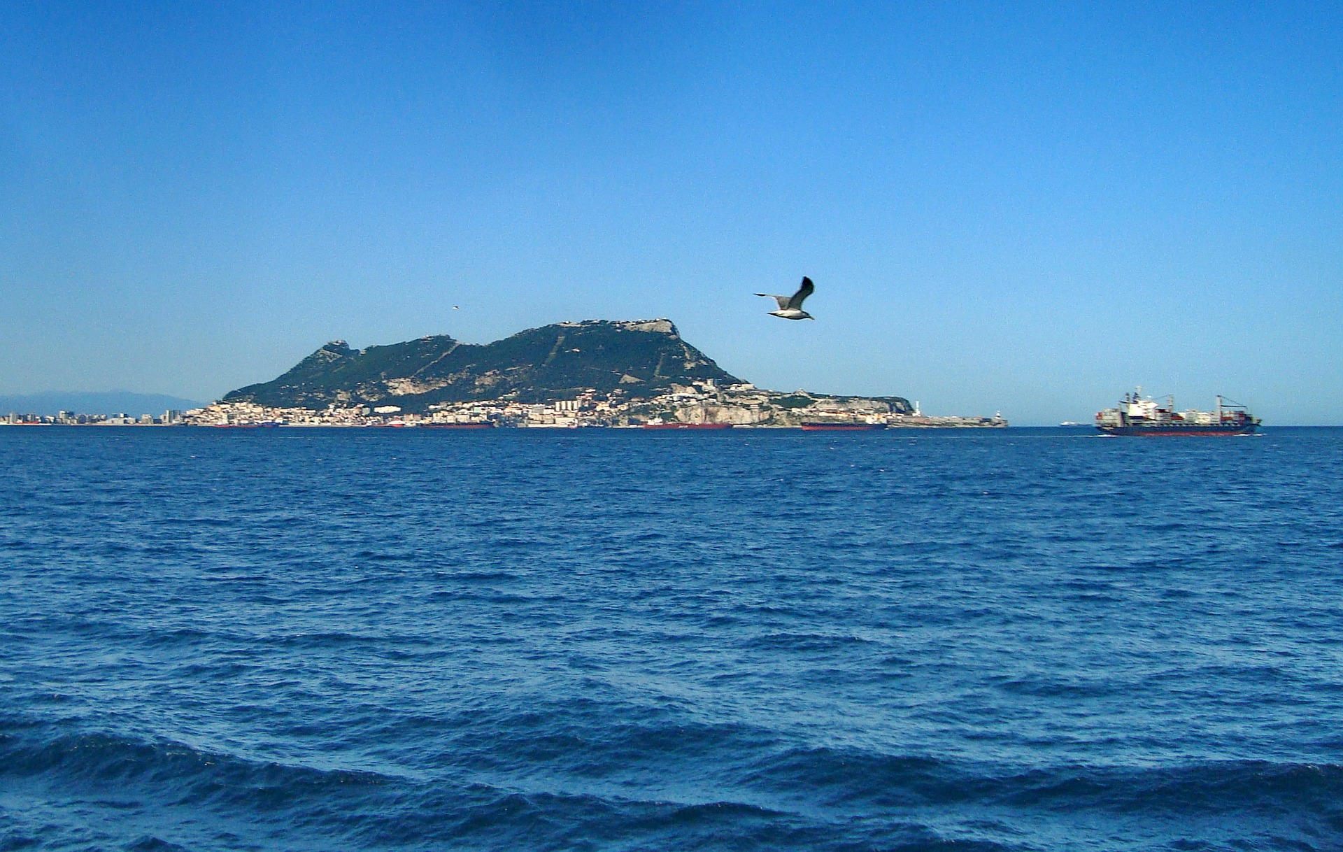 Estrecho de Gibraltar. Foto: Pixabay