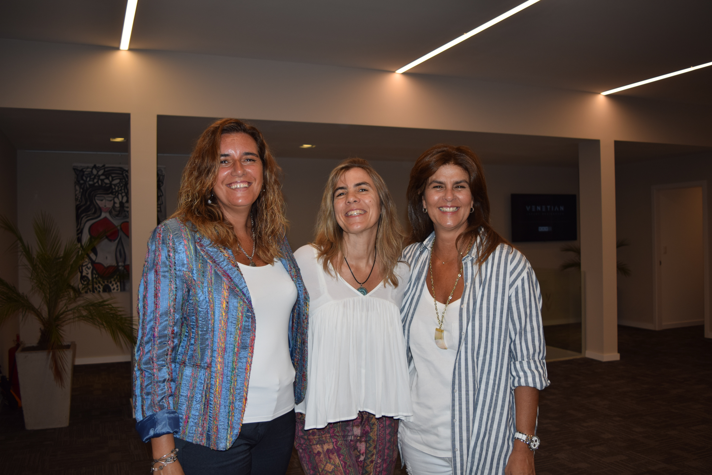 Andrea Vidal, Carolina Brause, Paula Barsantini.