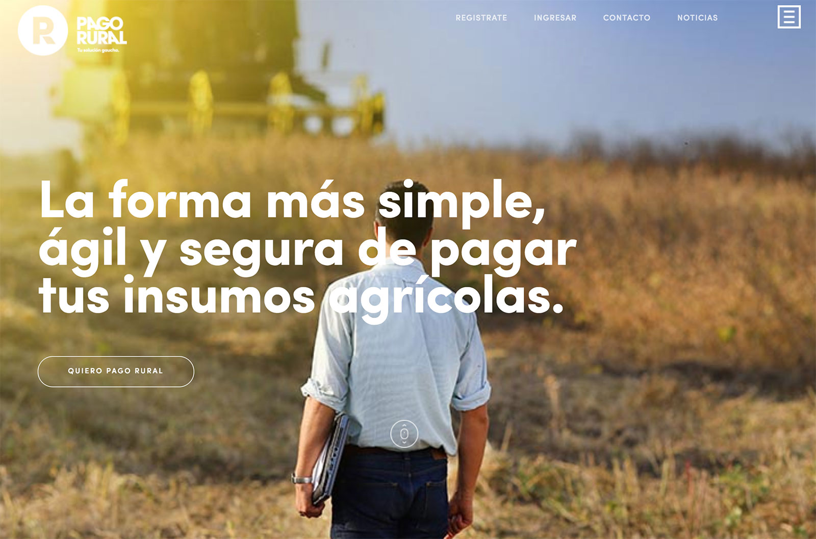Pago Rural es una empresa registrada en Uruguay pero con sede en Argentina.