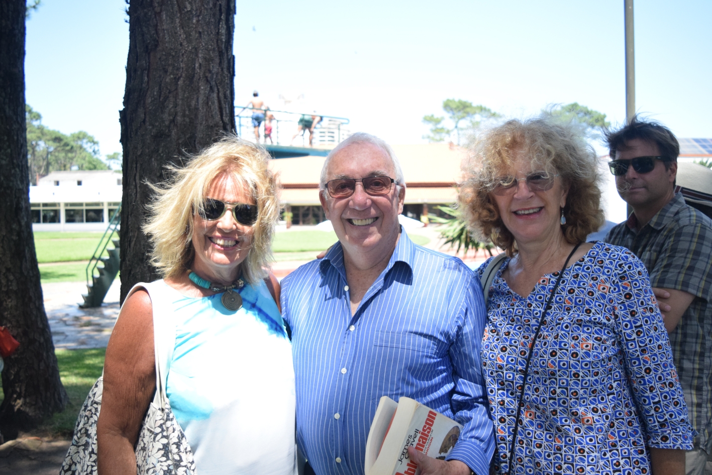 María Sara Baroffio, Jacques y Florenze Olle.