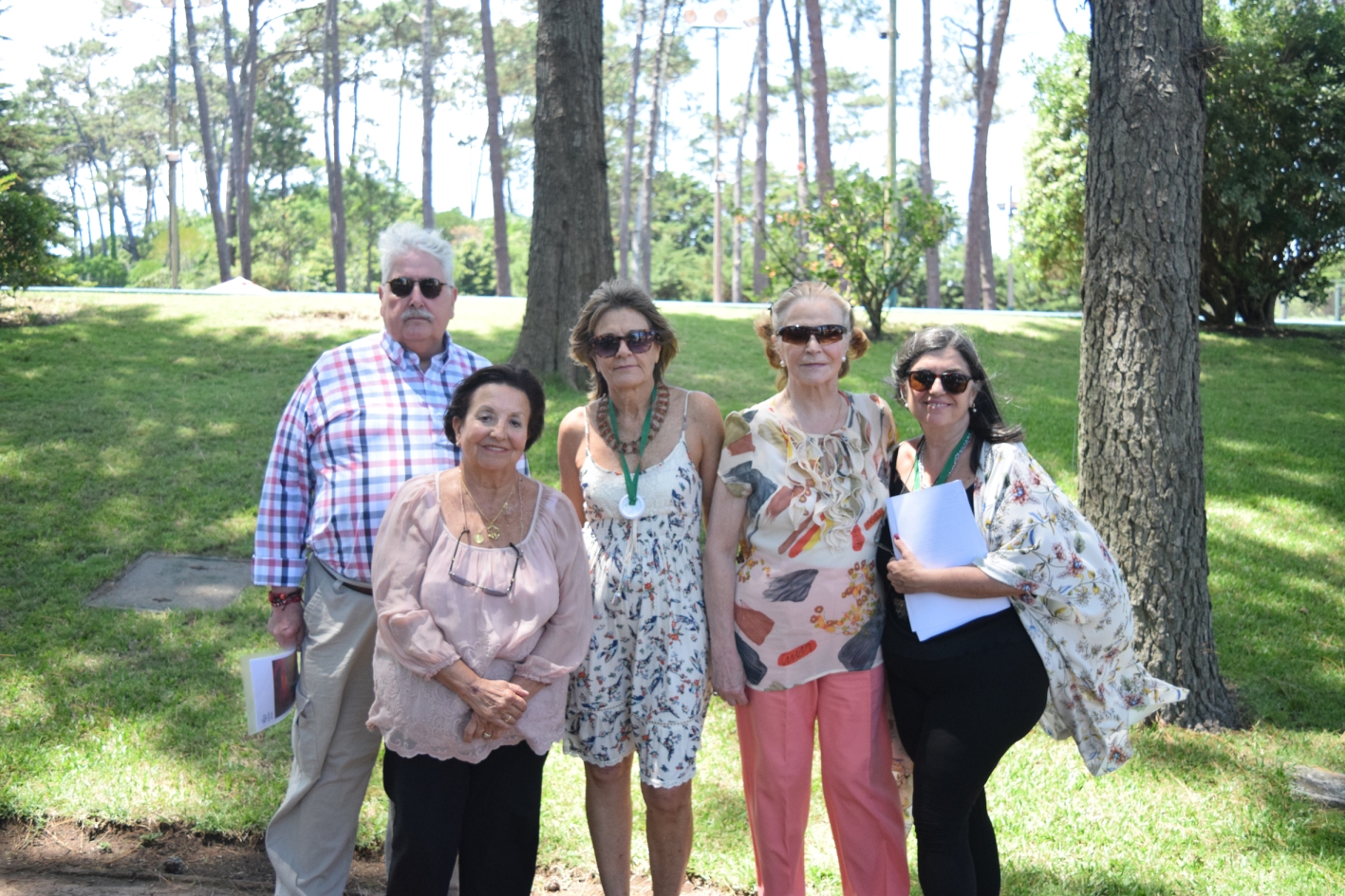 José Pedro Golfarini, Judith Fernández Chávez, Irene Bonilla, Perla Vanrell, Marta Arjona.