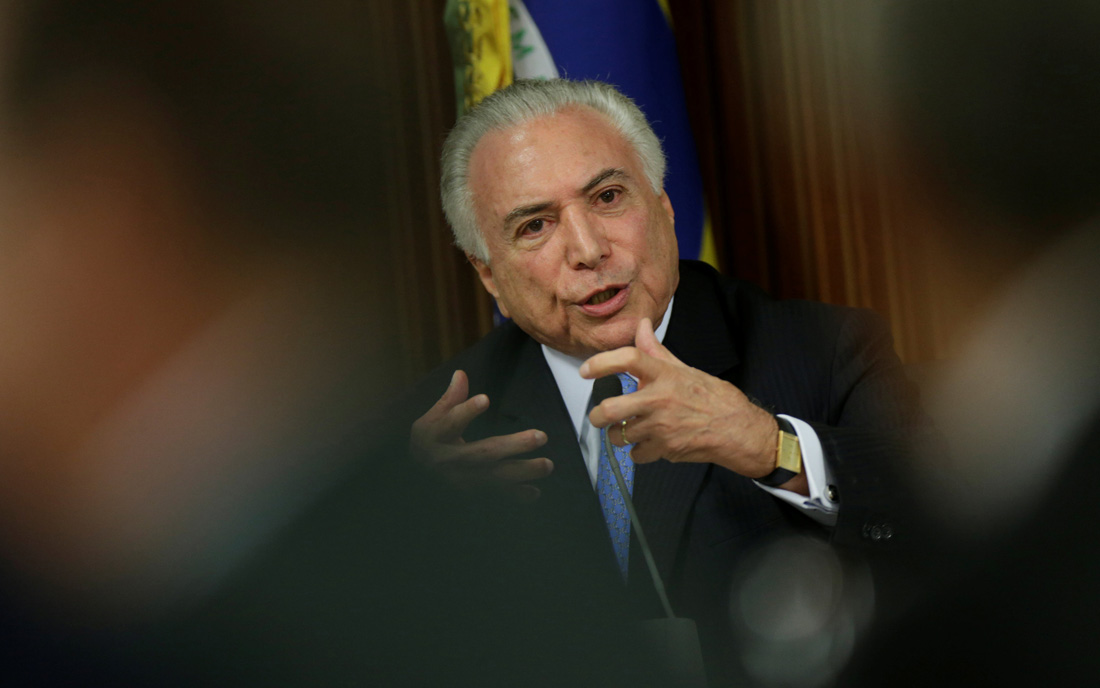 Michel Temer. Foto: Reuters