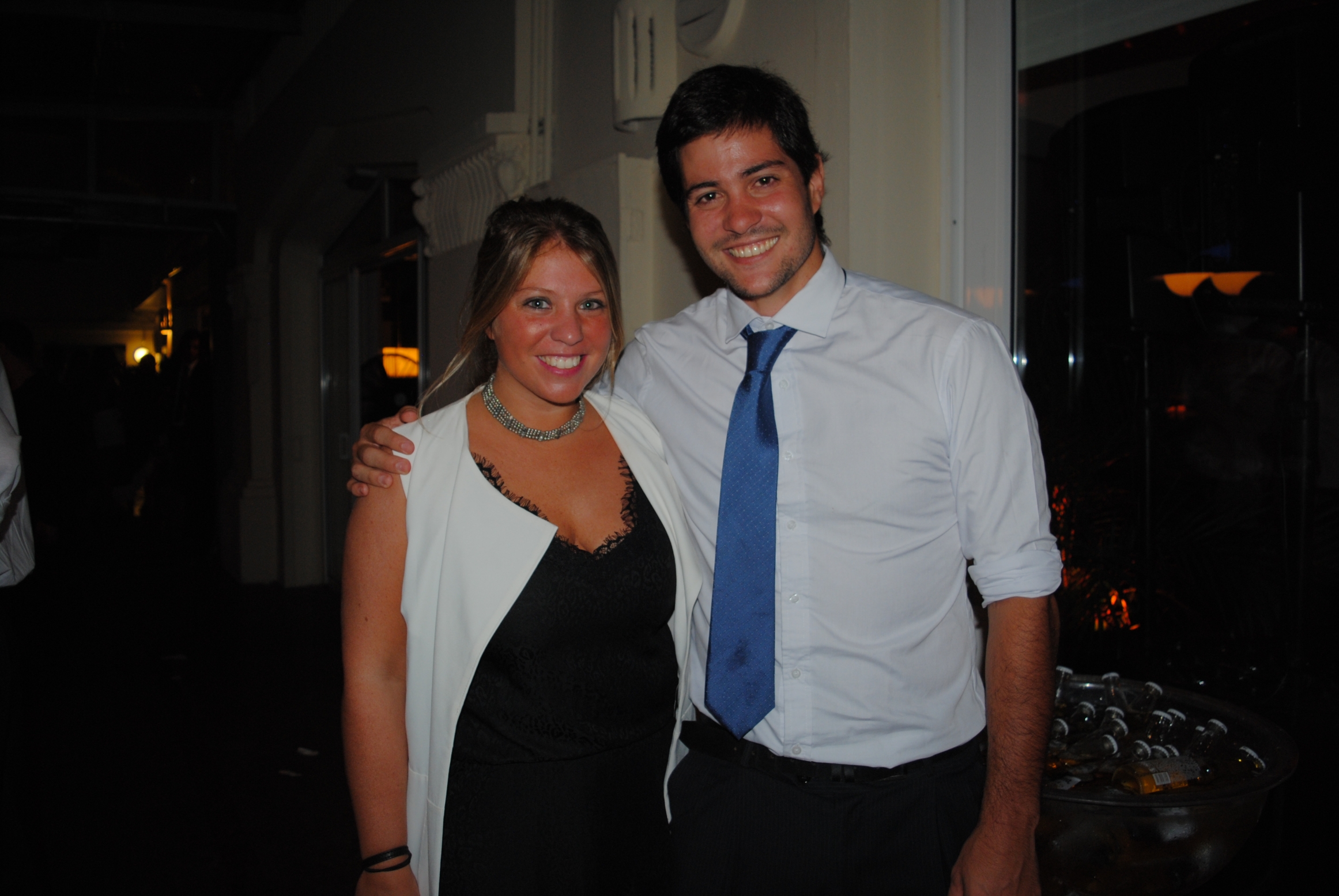 Florencia y Guillermo Varela.