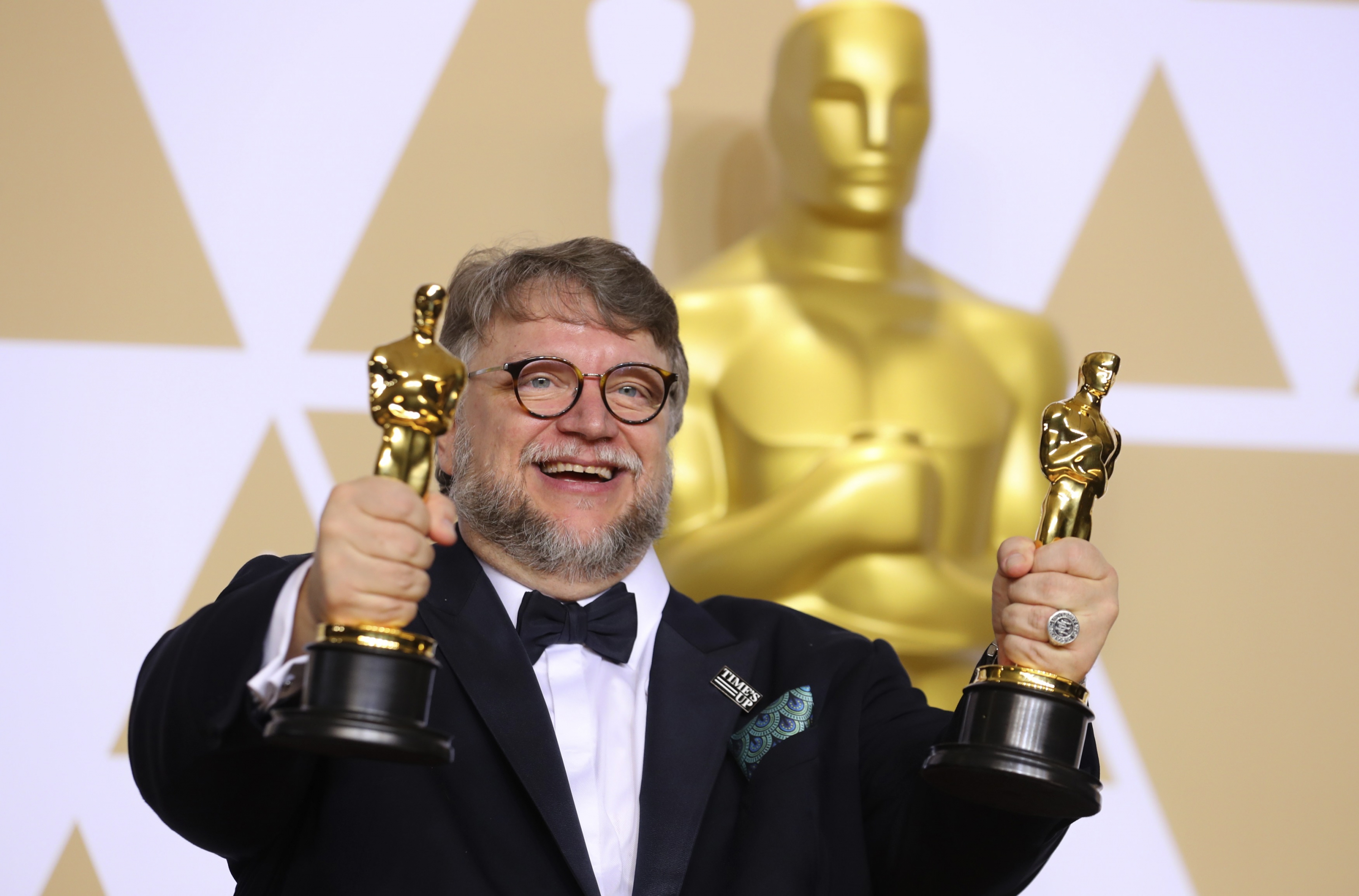 Guillermo Del Toro: mejor director y mejor película. Foto: Reuters