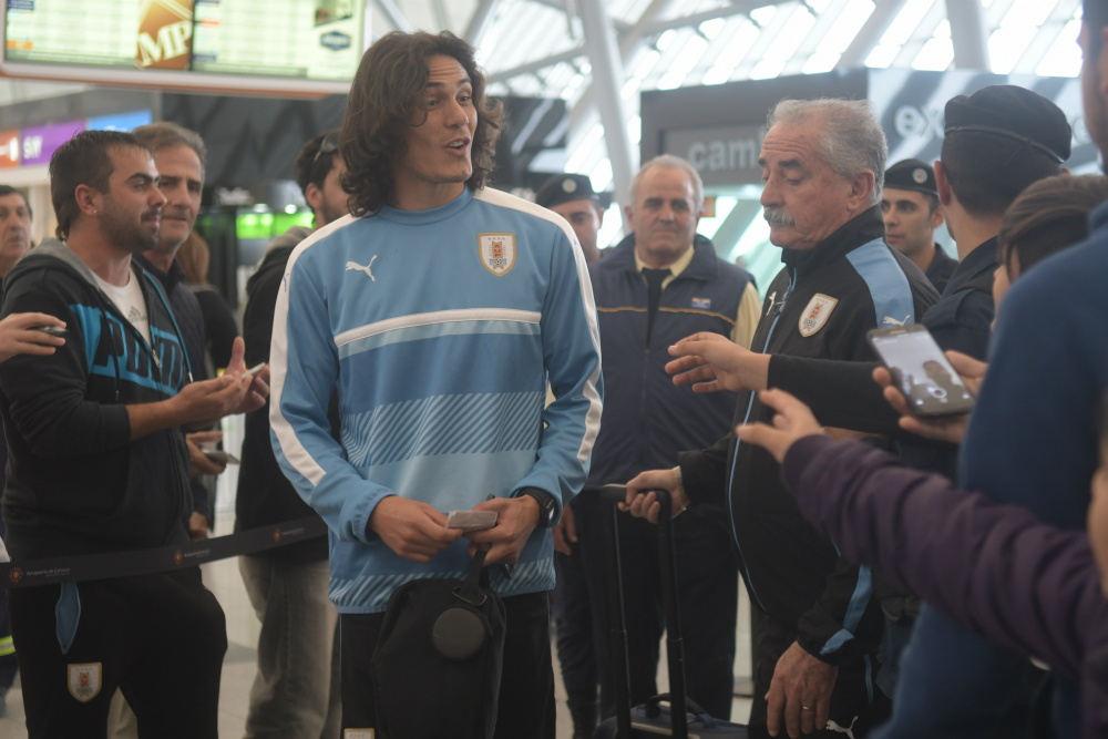 Edinson Cavani, uno de los gladiadores para la lucha en arenas rusas.