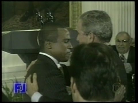 Alexandre Pires en la Casa Blanca