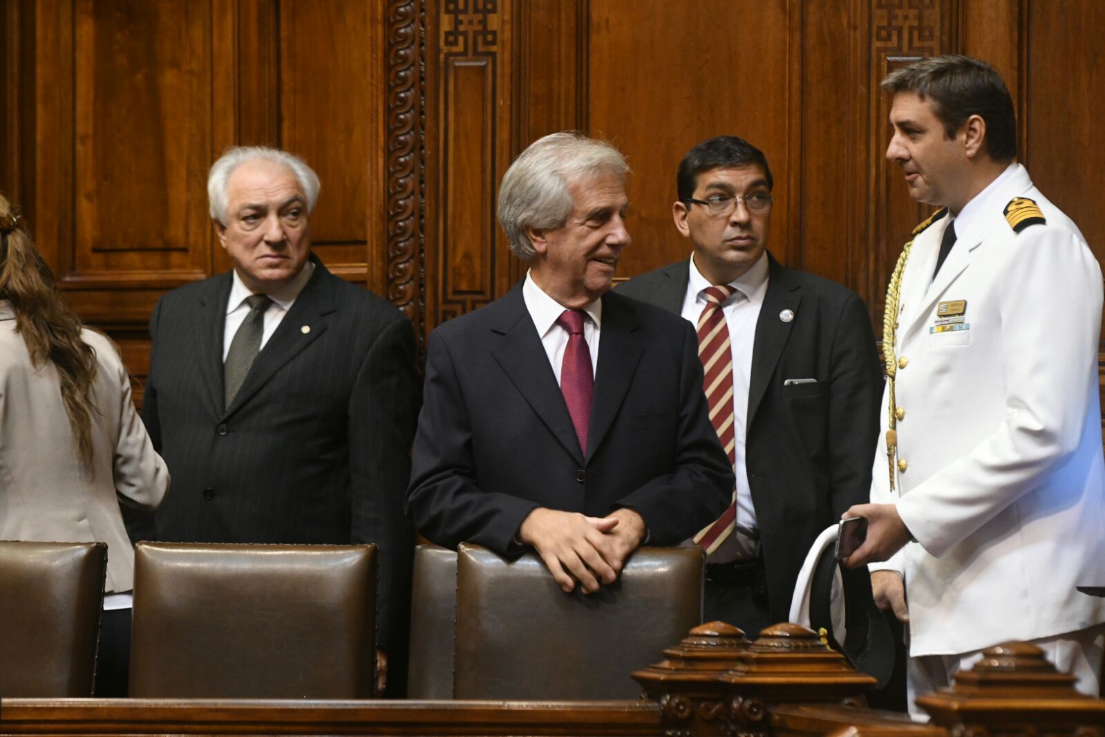 Homenaje a Wilson en el Parlamento. Foto: Francisco Flores