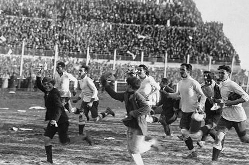 Uruguay campeón del mundo en 1930. Foto: archivo El País.