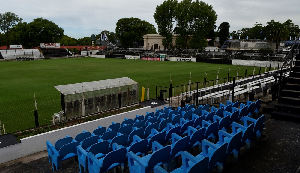 El Parque Alfredo Víctor Viera con sus renovaciones: tendrá luz y vestuarios nuevos. Foto: Marcelo Bonjour