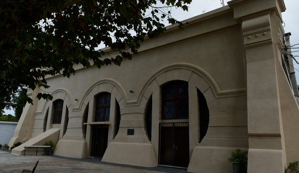 El Parque Alfredo Víctor Viera con sus renovaciones: tendrá luz y vestuarios nuevos. Foto: Marcelo Bonjour