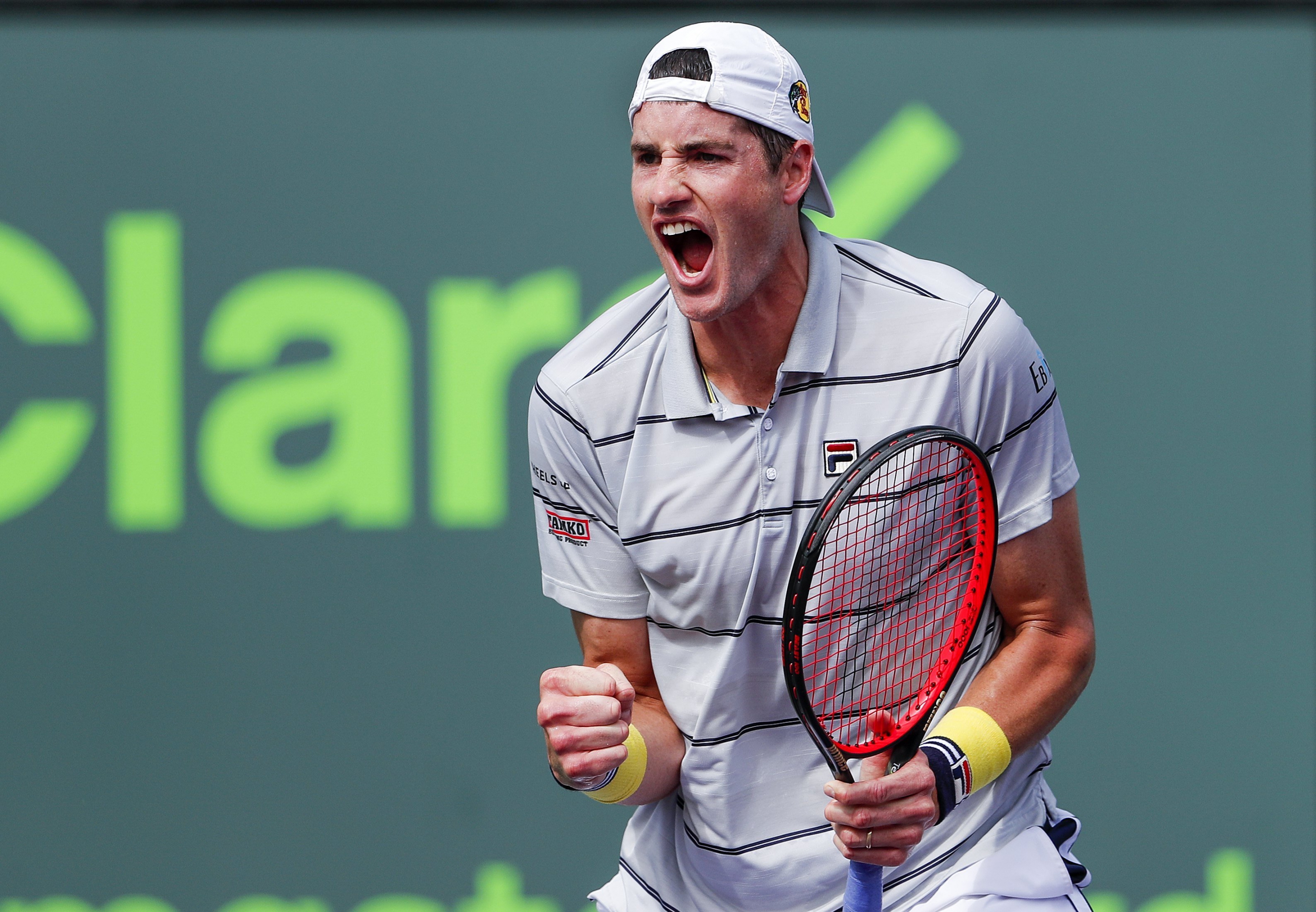John Isner. Foto: EFE.