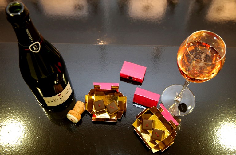 Arte callejero en Hong Kong. Foto: AFP