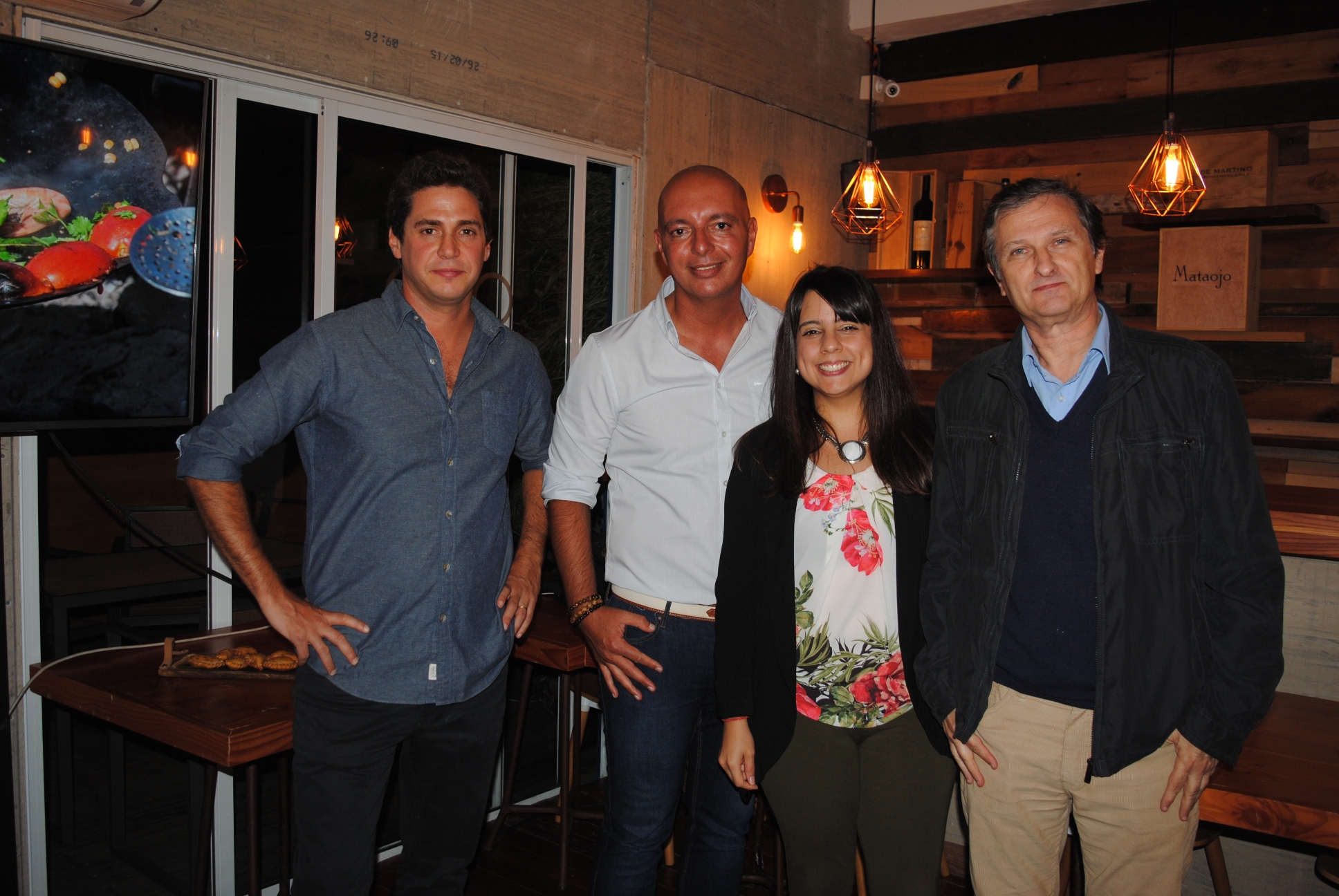 Guido Haim, Hugo Soca, Verónica Mérida, Mauricio Skorulski.