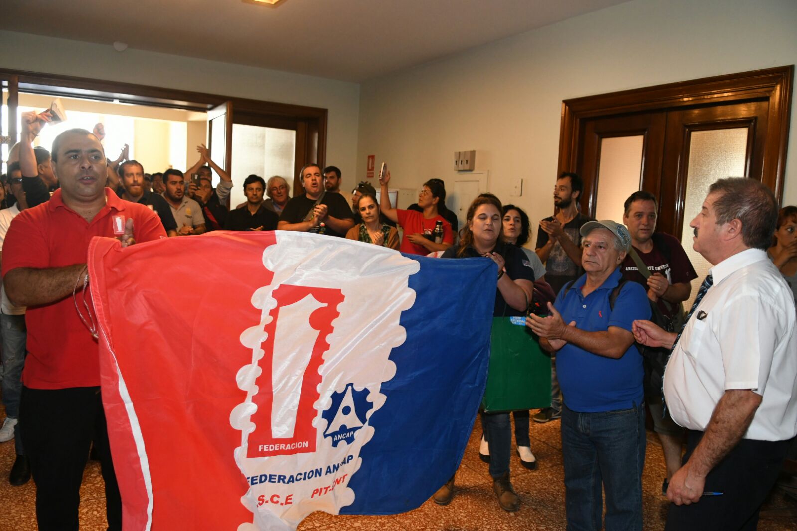 Presentación de Estados Financieros de 2017 de Ancap. Foto: Ariel Colmegna