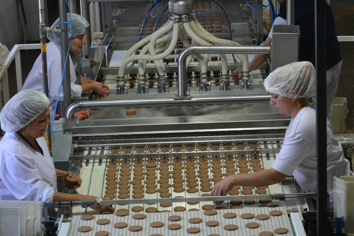 Fábrica. De tener solo 6.000 metros cuadrados pasó a tener 18.000 metros. Foto: La Nación / GDA.