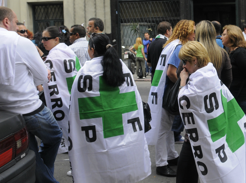 FFSP, Protesta. Foto: archivo El País