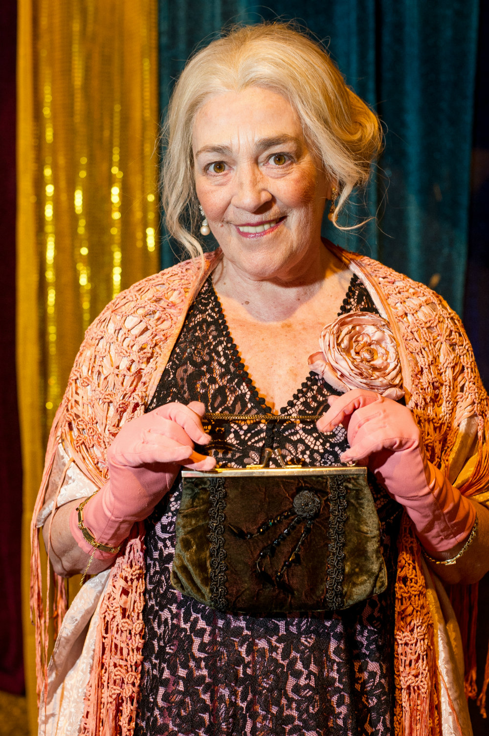 Carmen Maura personificando a la Gringa en Veneza. Foto: Mariana Vianna