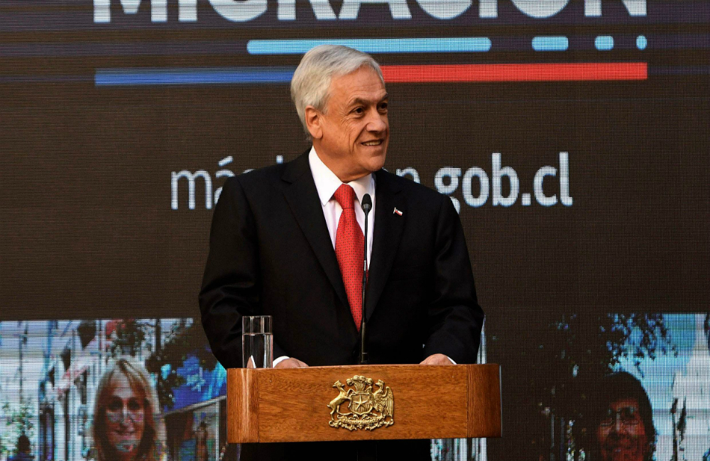 Sebastián Piñera. Foto: AFP