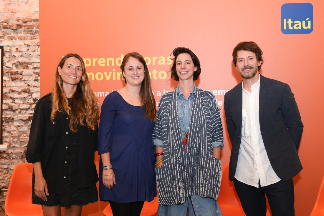 Lucía López, Paola Rapetti, Agustina Comas, Pablo Giménez.