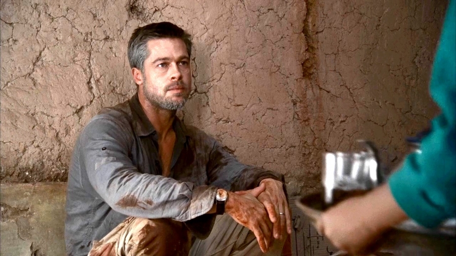 Brad Pitt en la película Babel