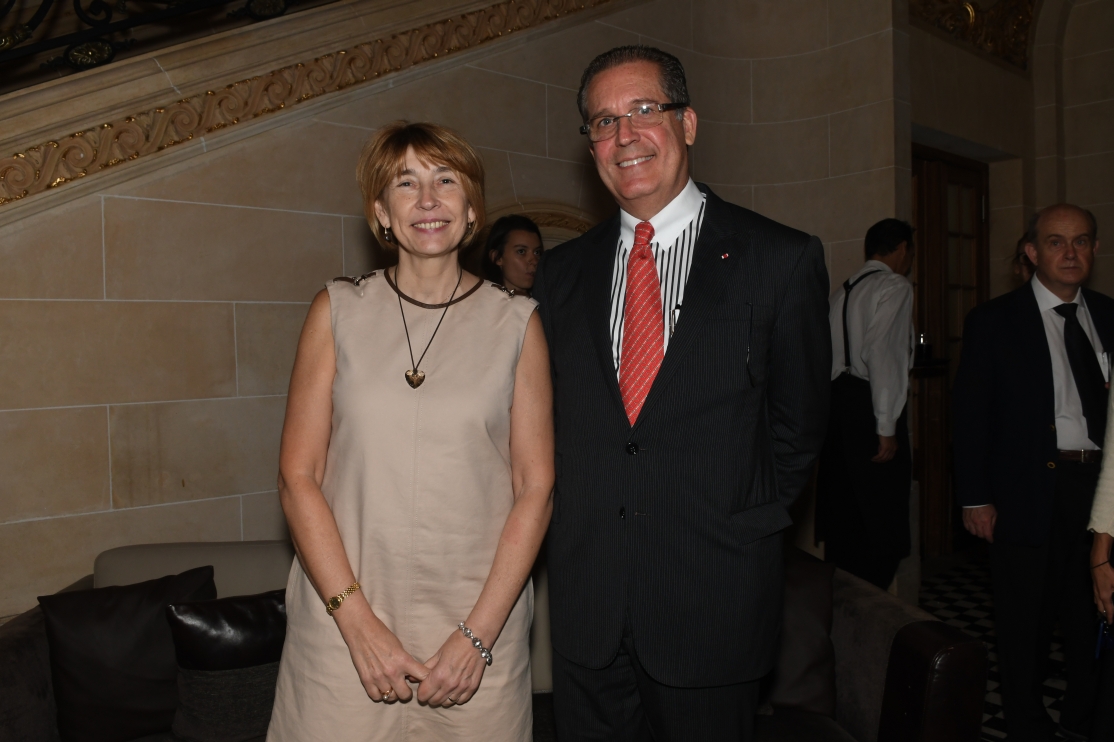 Imelda Smolcic, Embajador de Brasil Hadil da Rocha Vianna.