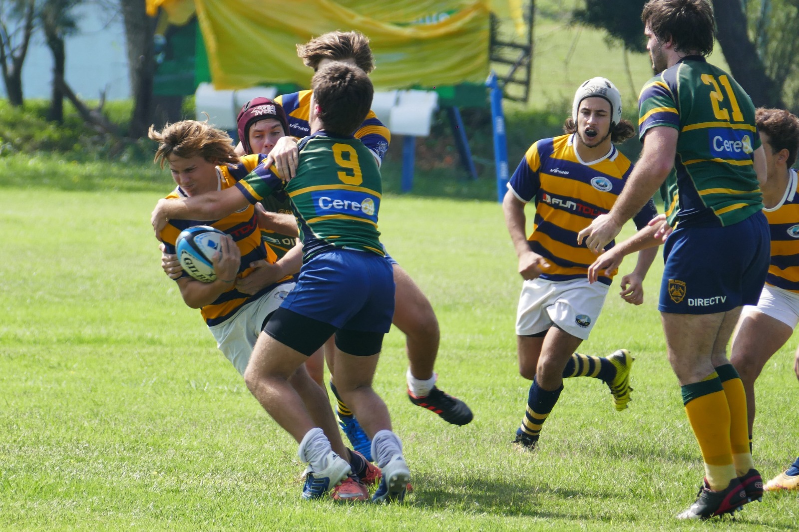Inauguración de la cancha de Lobos de Punta del Este. Foto: Ricardo Figueredo.