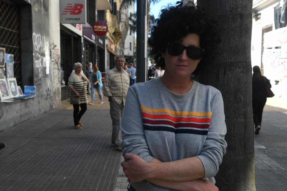 Nenan Pelenur. "No es transgresor y si bien se manejan lenguajes fuertes, es como la vida, no me cuido de eso", dice. Foto: Ariel Colmegna