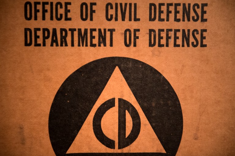 El refugio nuclear abandonado en Washington. Foto: AFP