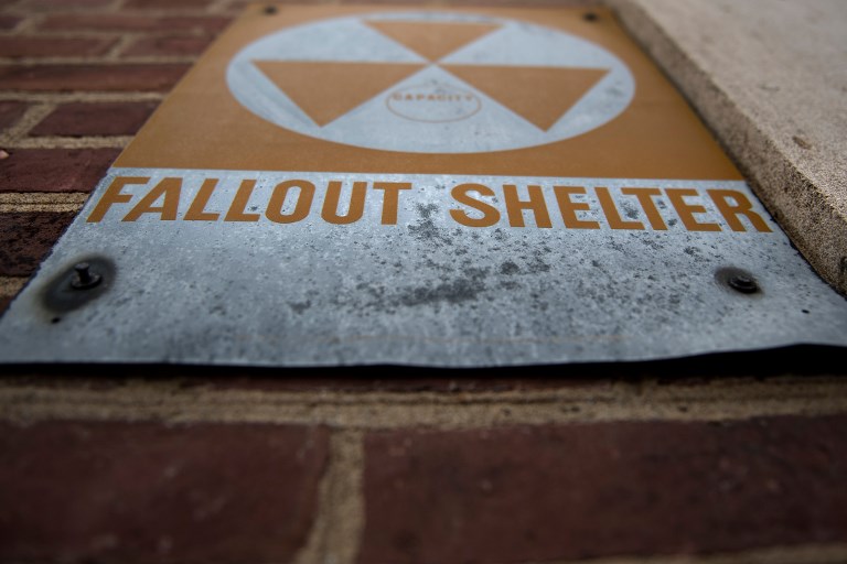 El refugio nuclear abandonado en Washington. Foto: AFP