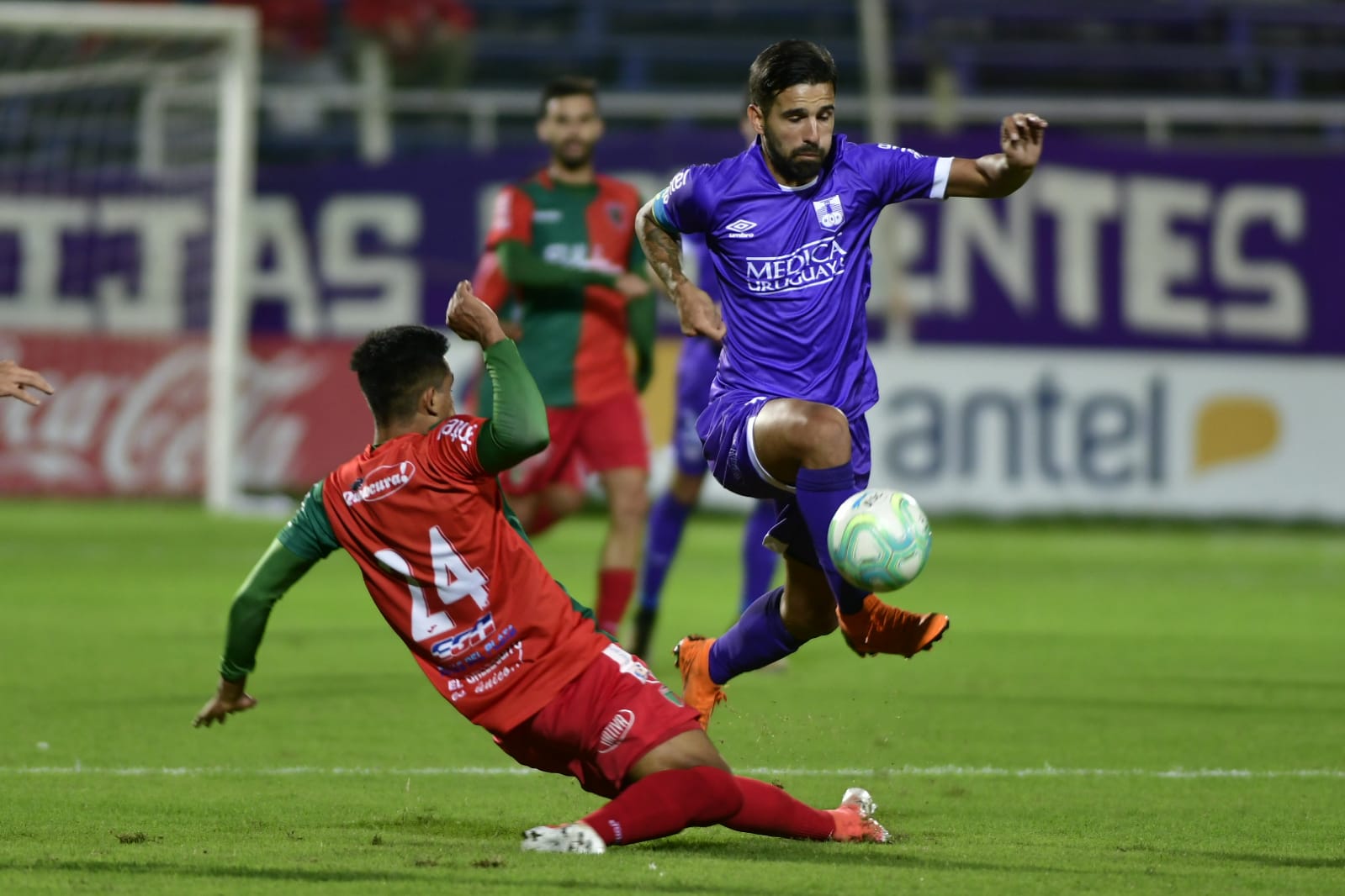 Defensor vs. Boston River. Foto: Fernando Ponzetto