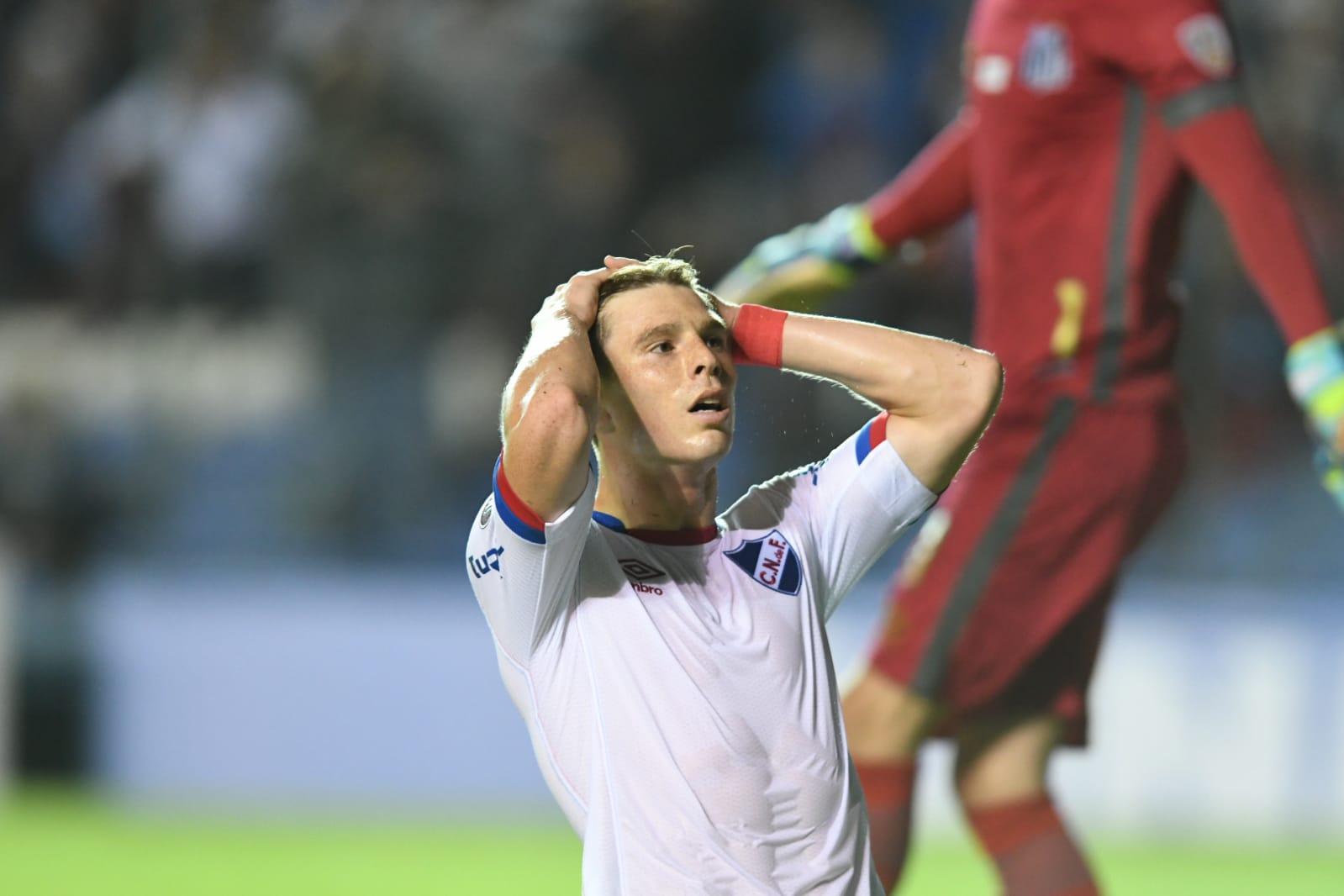 Nacional venció a Santos 1-0 en el Gran Parque Central por la Copa Libertadores. Foto: Gerardo Pérez.