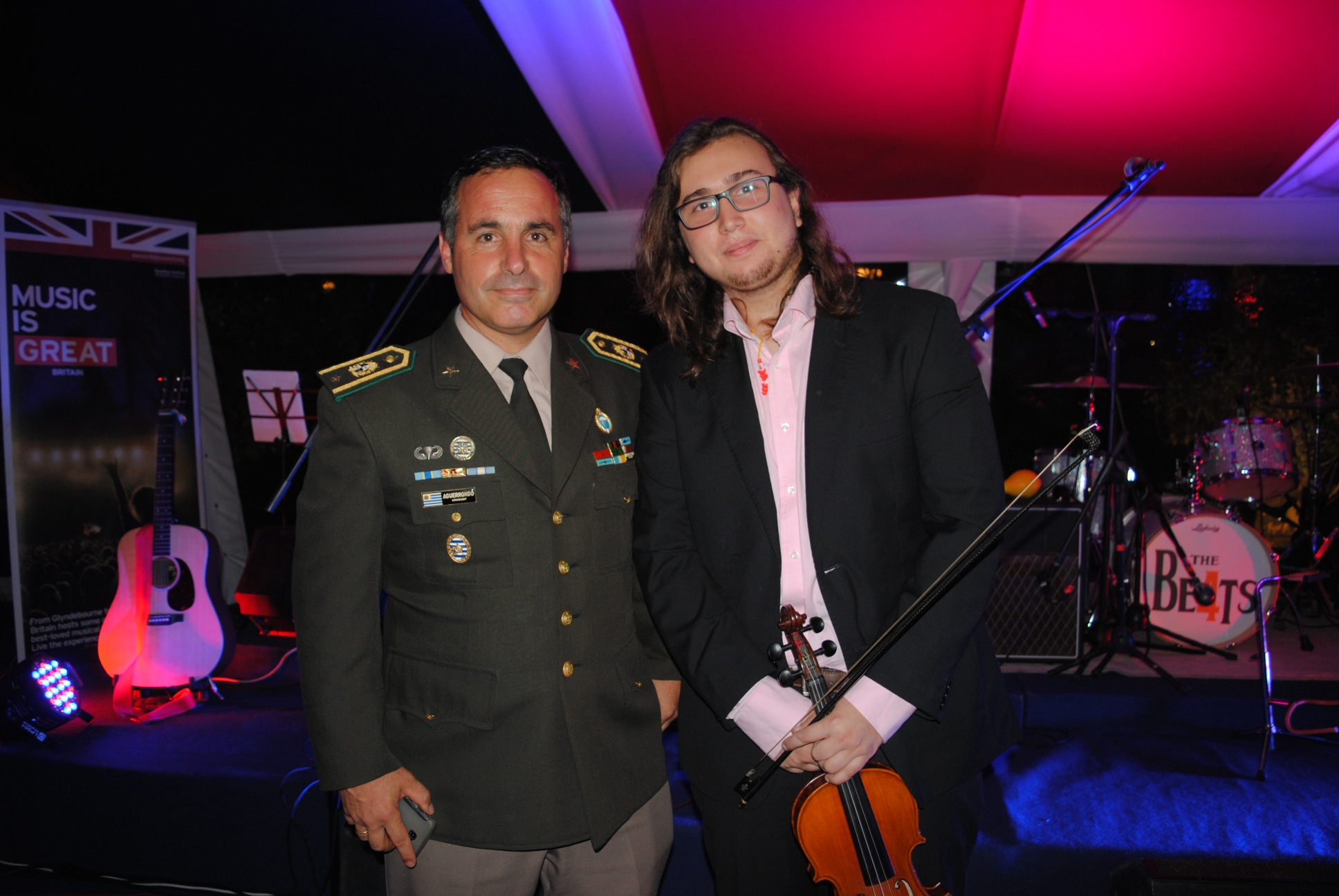 Coronel Mario Aguerrondo, Pablo Rodríguez.