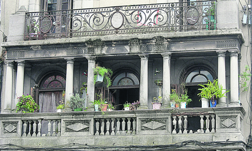 Gehl advirtió el mal estado de muchas fachadas en 18 de Julio. Foto: M. Bonjour