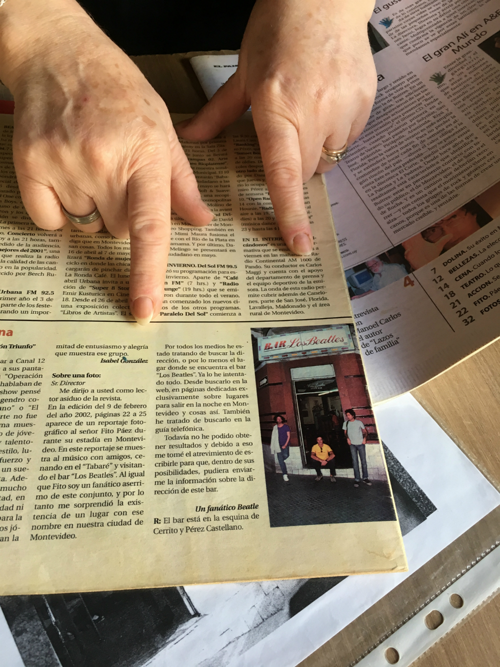 Beatle: una foto movilizó a un lector. Foto: El País.