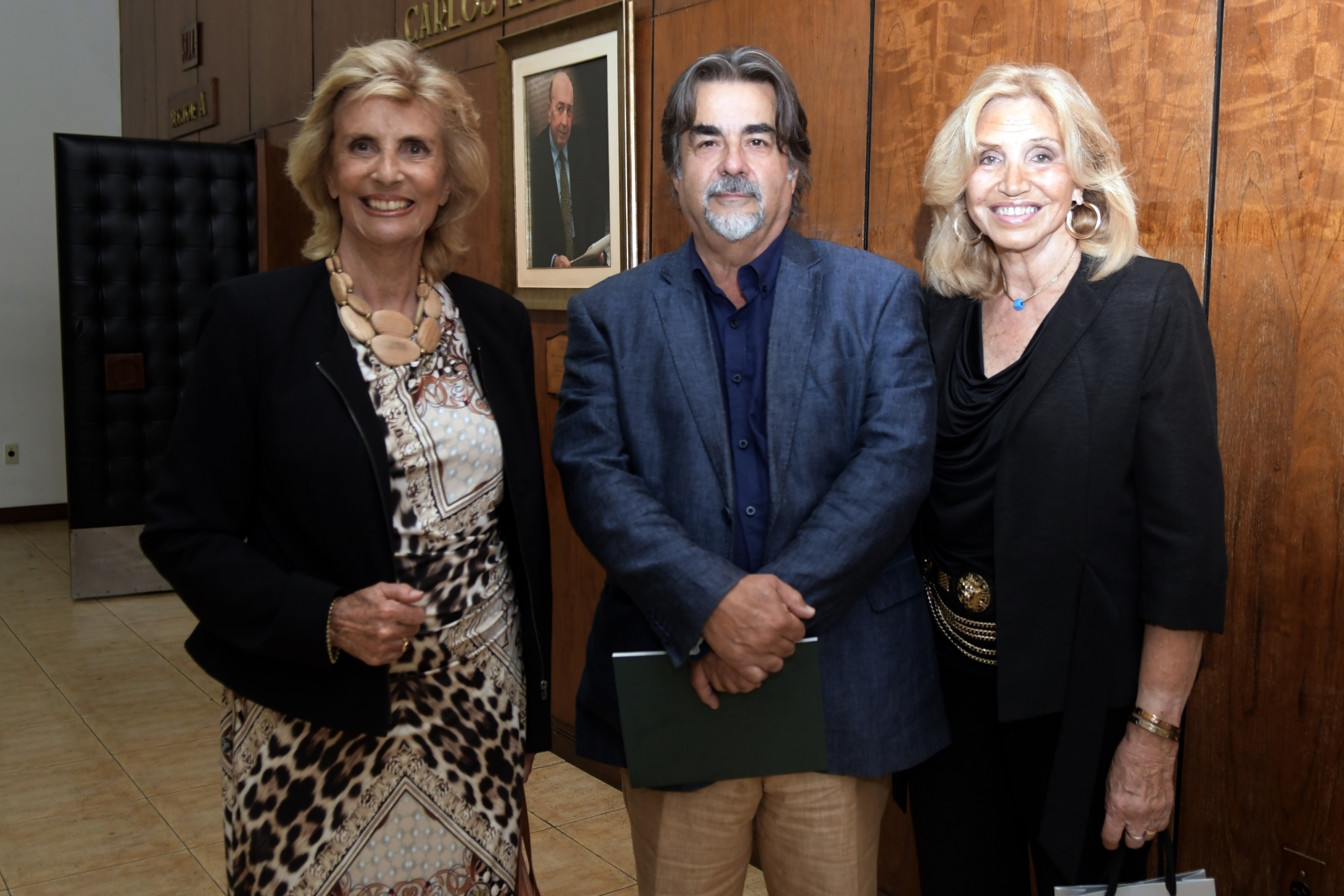 Julia Rodríguez Larreta, Gustavo Zubia, Graciela Rompani.