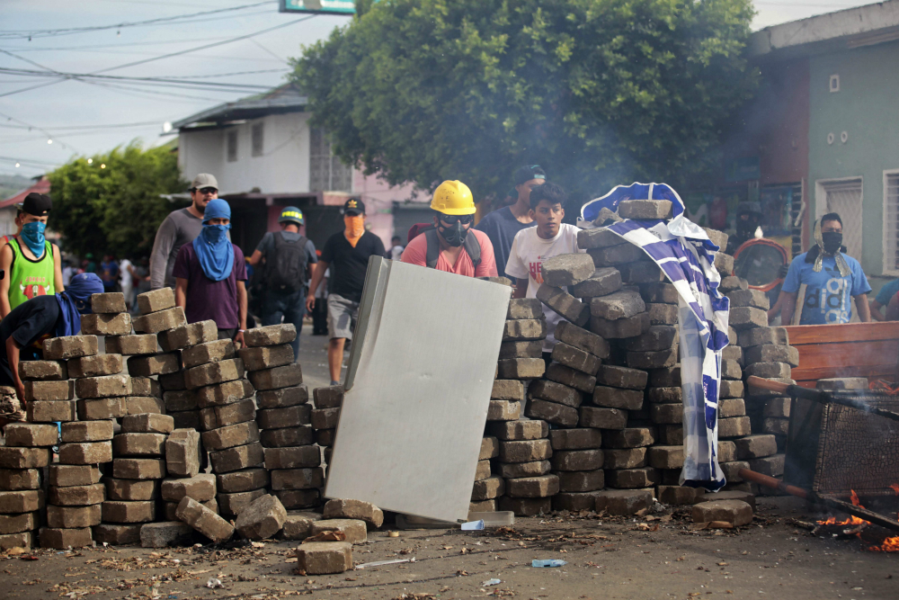 La violencia en Nicaragua no cesa. Foto: AFP