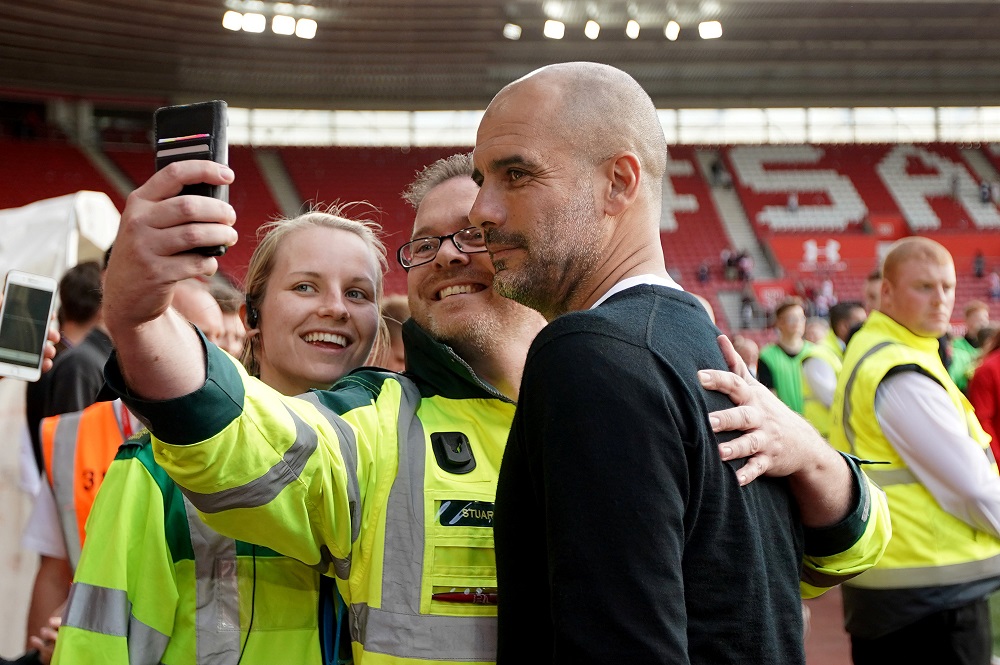 Pep Guardiola. Foto: AFP