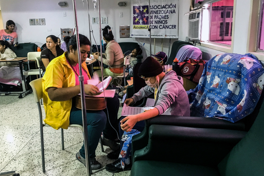 Hospital Pediátrico: en el J.M. de los Ríos surgen casos de paludismo o sarna. Foto: AFP