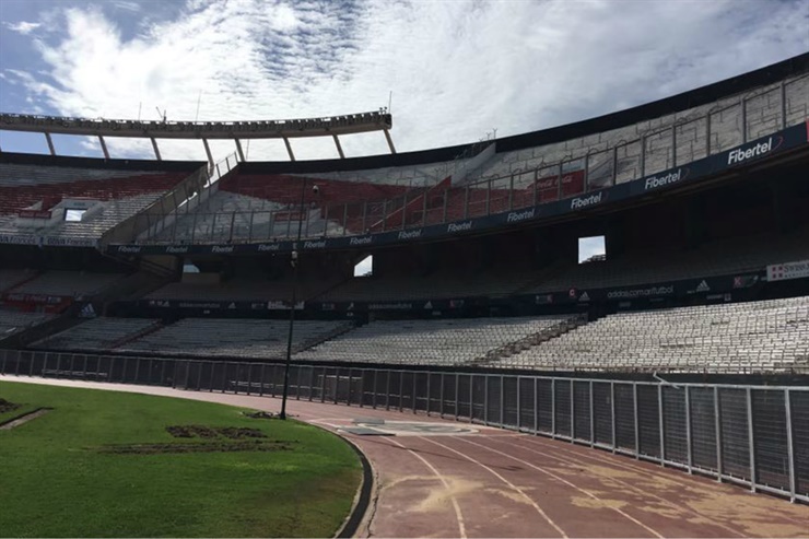 Estadio de River Plate (Argentina). Foto: lapaginamillonaria.com