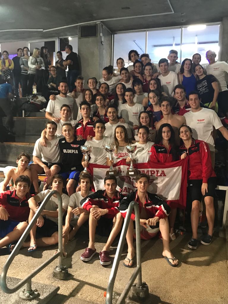 Los nadadores de Olimpia.