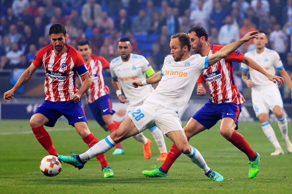 Atlético de Madrd vs. Olympique de Marsella. Foto: Reuters