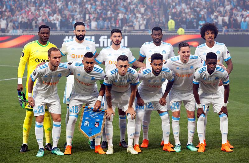 El Atlético de Madrid se quedó con la Europa League ante el Olympique de Marsella. Foto: EFE