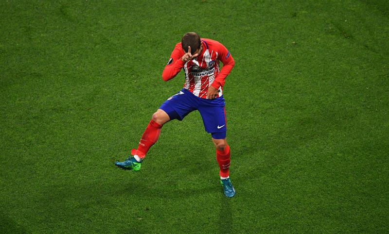 El Atlético de Madrid se quedó con la Europa League ante el Olympique de Marsella. Foto: EFE