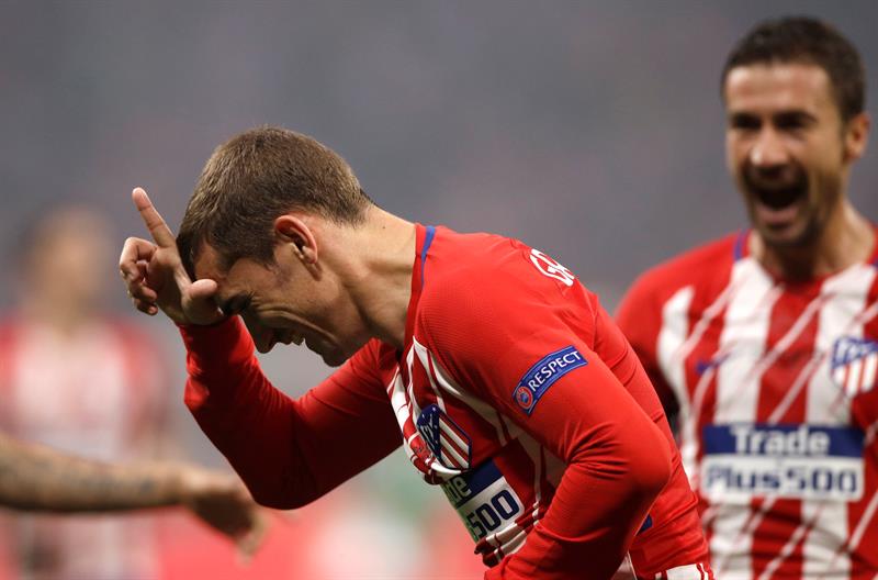 El Atlético de Madrid se quedó con la Europa League ante el Olympique de Marsella. Foto: EFE