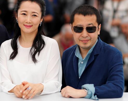 Zhao Tao y Jia Zhangke