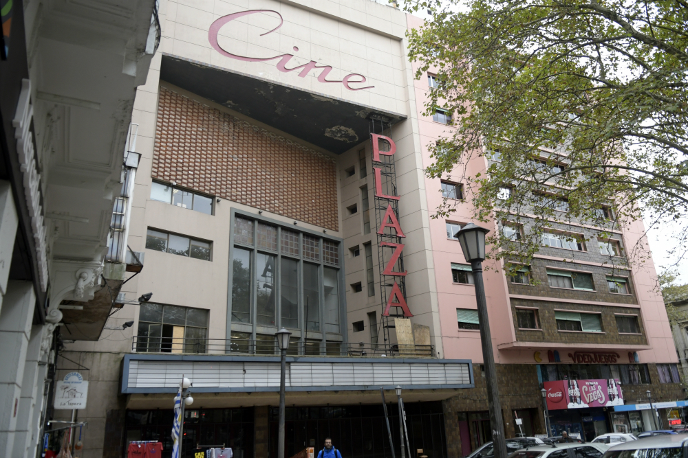 El Cine Teatro Plaza tuvo sus últimas funciones en 2012. Foto: M. Bonjour