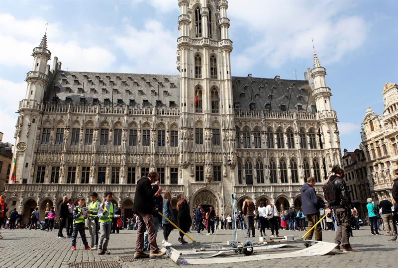 la Grand Place en Bruselas. Foto: EFE