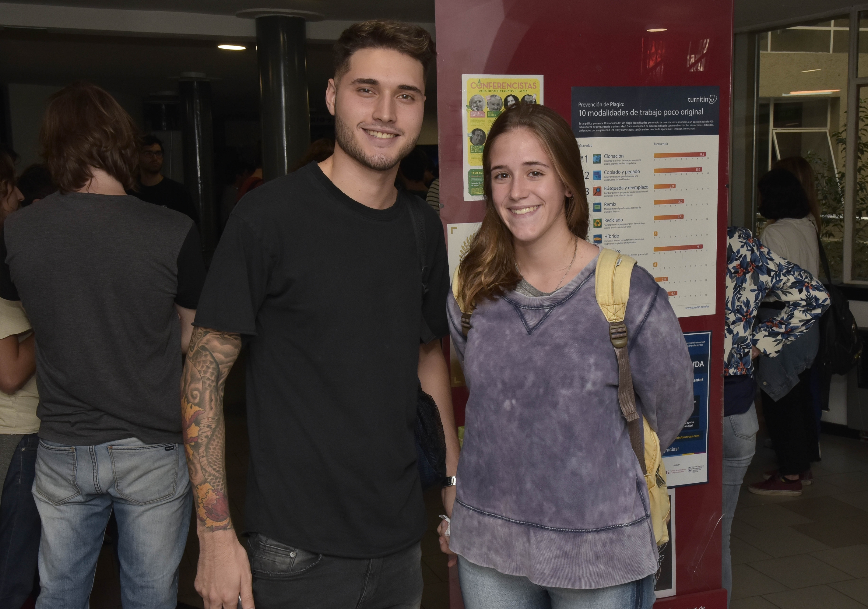 Andrés Varini, Josefina Pierre.
