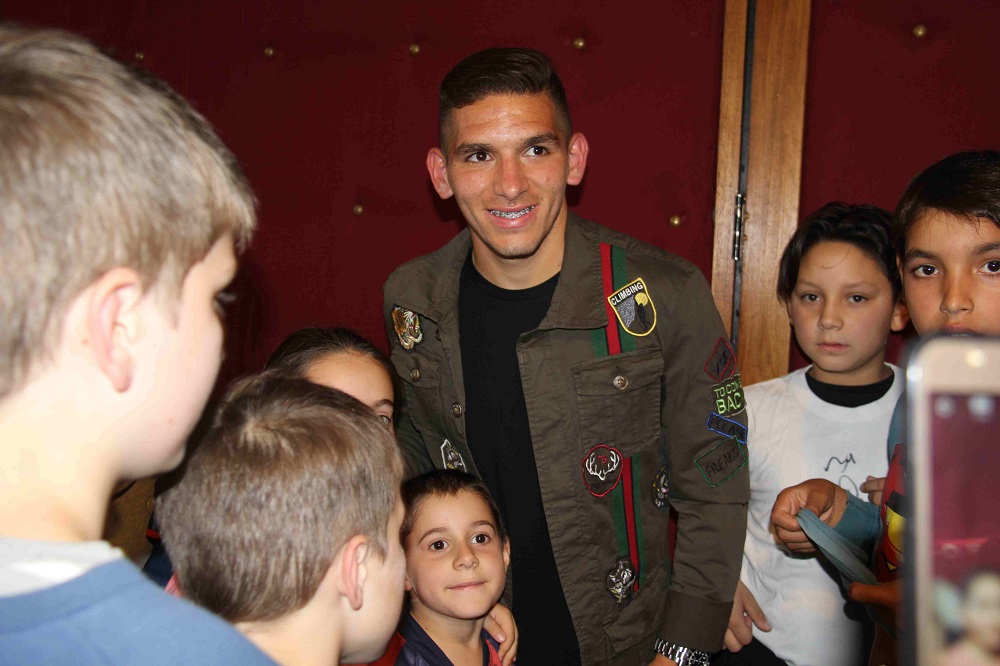 Lucas Torreira en Fray Bentos. Foto: Daniel Rojas