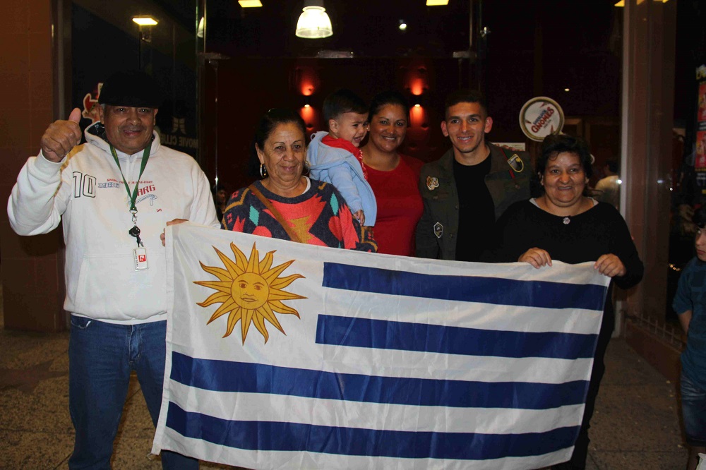 Lucas Torreira en Fray Bentos. Foto: Daniel Rojas